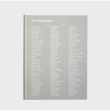 The unsplash book i tv storlekar